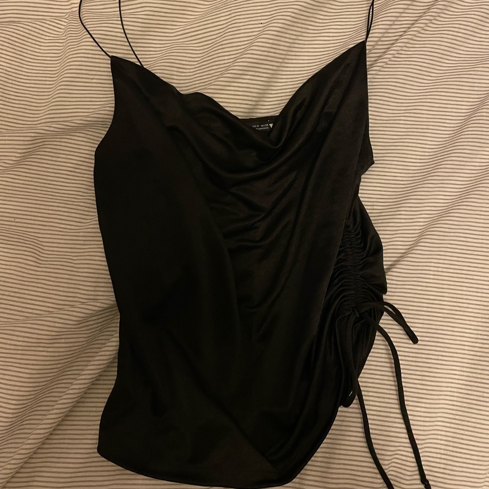 Zara cowl neck top
